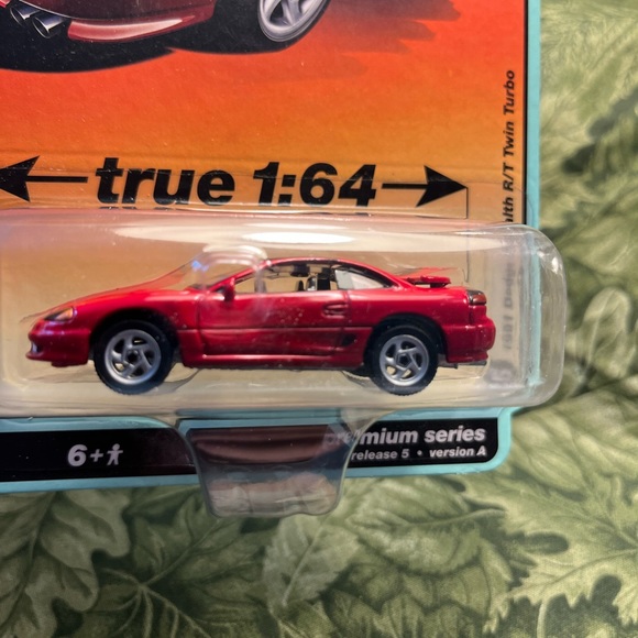 2121-PTTT 1991 Dodge Stealth R/T Twin Turbo Modern Muscle Firestorm Red - Picture 2 of 11